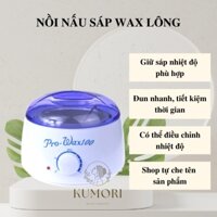 NỒI NẤU SÁP WAX LÔNG PRO WAX 100 máy đun chảy hạt waxing thiết bị giữ nóng sáp wax tự wax lông tại nhà chuyên nghiệp như