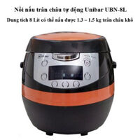 Nồi nấu trân châu tự động Unibar UBN-8L