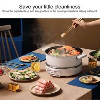 Nồi nẩu Xiaomi Youpin Blaupunkt H1 Lifting Electric Hot Pot đa chức năng, Thông số kỹ thuật: Trọn bộ ( nồi + bếp + chảo nướng + chảo bánh )