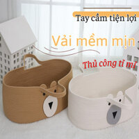 Nôi Ngủ Sơ Sinh Cho Trẻ Em Luxe CribCo Giỏ Ngủ Tự Động Đựng Đồ Đa Năng Phong Cách Hàn Quốc Di Động Đa Chức Năng Tiện Lợi