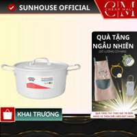 Nồi nhôm Anod cao cấp Sunhouse SHG2716SA truyền nhiệt nhanh tiết kiệm thời gian đun nấu - CHEAPMALL SOUNDCORE