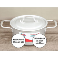 Nồi Nhôm Anod SunHouSe 24cm - 30cm