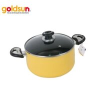 Nồi nhôm chống dính Goldsun AE12-N20AG – Siêu nhẹ, chống dính cao cấp, bền, đẹp