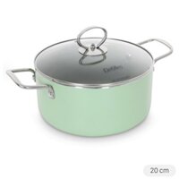 Nồi nhôm chống dính nắp kính 20 cm Delites NDE20
