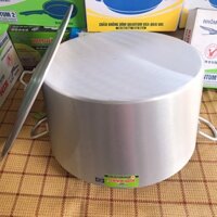 Nồi nhôm dày Kim Hằng size 16, 18, 20, 22, 24, 26, 28, 30, 32, 34, 36, 38, 40, 42, 44, 50cm - 42cm