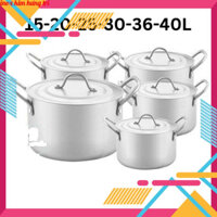 Nồi NHÔM Hải Phòng LỚN DÀY ĐẶC BIỆT Từ 15L Đến 120L (15L-20L-25L-30L-36L-40L)