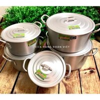 Nồi Nhôm Kim Hằng Cao Cấp - Size 16,18,20,22,24cm