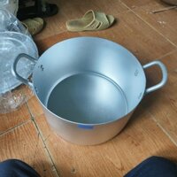 Nồi nhôm luộc gà đường kính 28cm rất dầy