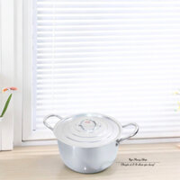 Nồi nhôm xi bầu Tân Đức Thành - Size 22/24/26cm - Chất liệu nhôm cao cấp kèm nắp đậy. Độ bền cao.