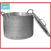 Nồi nhôm, xoong nhôm dọt chuyên dụng cho nhà hàng bếp ăn công nghiệp 20l,25l,30l,35l,40l,50l,60l