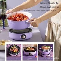 Nồi Nướng, Lẩu Nướng Không Khói Gia Dụng, Bếp Nướng Điện, Máy Nướng Đa Năng, Khay Nướng Điện Tích Hợp