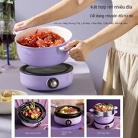 Nồi Nướng, Lẩu Nướng Không Khói Gia Dụng, Bếp Nướng Điện, Máy Nướng Đa Năng, Khay Nướng Điện Tích Hợp