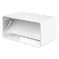 Nối ống nhựa chữ nhật có van chắn gió ngược - FKVK 22090 - Hàng Nhập Khẩu