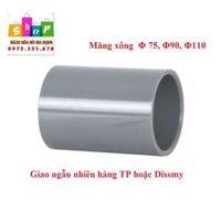 Nối ống nhựa Tiền Phong măng sông PVC 76- 90- 110-Giadung24h - 1 nối 110