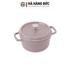 Nồi Oval Staub màu đỏ Cherry - 22cm