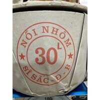 Nồi Quân Dụng Hải Phòng Nhôm Dầy 16-50L