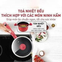 Nồi quánh cán dài chống dính đáy từ Tefal So Chef G1352395 size 18cm
