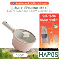 Nồi quánh chống dính bếp từ Suit IH LocknLock Chính hãng, tráng gốm, màu sắc hiện đại Decor đồ gia dụng nhà bếp - HAPOS