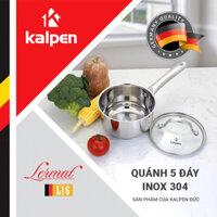 Nồi quánh inox 304 cao cấp 5 đáy Kalpen Lermat L16 16cm