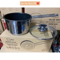 Nồi quánh nấu bột Inox 3 đáy Fivestar cao cấp