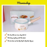 Nồi quánh sứ nấu bột cháo Modui Hàn Quốc cao cấp nấu đồ ăn dặm cho béi