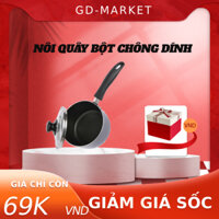 Nồi quấy bột KYOSUP có lắp kính, nồi nấu cháo cho bé, quánh nấu cháo kích cỡ 12cm - 14cm