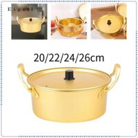 Nồi Ramen Hàn Quốc Nồi Hải Sản Đôi Tai Nấu Ăn Nhỏ Đa Năng Chảo Khô Nồi Kimchi Nồi Mì Ramen Hàn Quốc