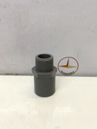 Nối ren ngoài 34 nhựa PVC Bình Minh  5 cái