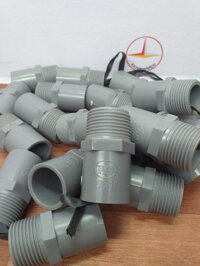Nối ren ngoài 34 ống 27 nhựa Bình Minh( 10 cái )