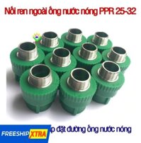 Nối ren ngoài ( Măng sông Nối thẳng) ống nước nóng PPR phi 25 32 – phụ kiện ống nước nóng, lạnh