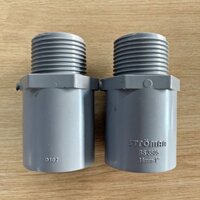 Nối ren ngoài PVC Bình Minh ống 21, 27, 34, 42, 49, 60, 90, 114