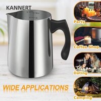 Nồi rót làm nến KANNERT, Cốc nóng chảy sáp phun nhỏ giọt 900ML, Nồi hơi đôi bằng thép không gỉ với bình làm nến cầm tay