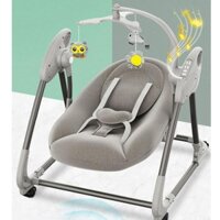 Nôi ru ngủ cho bé rảnh tay cho mẹ tự động rung giúp bé có giấc ngủ ngon , tiết kiệm điện độ bền cao an toàn khi sử dụng