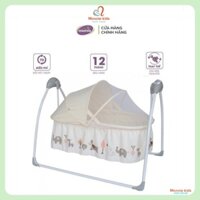 Nôi rung điện cho bé Mastela SG239, Máy đưa võng trẻ em tự động phát nhạc - Monnie Kids