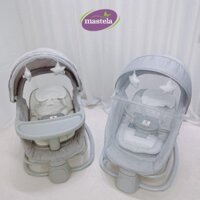 Nôi Rung Mastela, Nôi Rung Điện Tự Động Cho Bé Mẫu Mới 2023 có màn chống muỗi,dautayshop18
