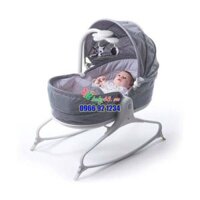 Nôi rung ru ngủ cho bé Tiny Love Cozy Rocker, ghế rung trẻ em đa chức năng phát nhạc
