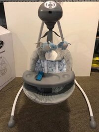 Nôi rung, xích đu, ghế ru ngủ cho bé Mastela 2 trong 1 SG301