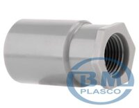 Nối rút có ren PVC-U Hệ Inch Bình Minh – Phụ Kiện Ống Nước