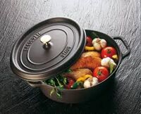 NỒI STAUB-COCOTTE BLACK 31CM OVAL