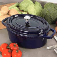 NỒI STAUB-COCOTTE DARK BLUE 31CM OVAL
