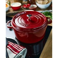 NỒI STAUB COCOTTE  MẦU ĐỎ CHERRY SIZE 18CM