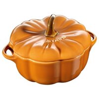 Nồi STAUB PUMPKIN COCOTTEC CIN bí ngô 24cm màu cam quế
