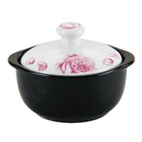 Nồi sứ dùng cho bếp từ ROYALCOOK ORI – Nắp trắng có hoa (RC-OR1708)