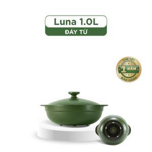 Nồi sứ Luna 1.0 L + nắp (bếp từ)