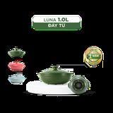 Nồi sứ Luna 1.0 L + nắp (bếp từ)