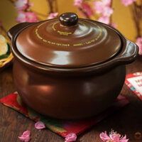 Nồi sứ nấu bếp từ 3 lít (Màu nâu)