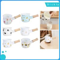 Nồi sữa tráng men nhỏ Nồi nóng chảy có tay cầm chống bỏng Nồi súp Mini cho nhà bếp