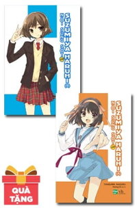 Nỗi Sửng Sốt Của Suzumiya Haruhi - (Bộ 2 Cuốn) - Tập 10A +10B - Tặng Kèm Sổ Tay (Số Lượng Có Hạn)