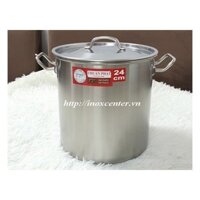 Nồi súp inox 304 , Nồi inox lớn Kích thước: 24x24 cm ,Dung tích 10 L