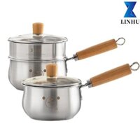 Nồi súp sốt LINHU có nắp Chảo tuyết nấu ăn gia đình